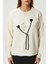 Kadın Miranda Çiçek Detay Ekru Triko Kazak 8