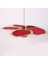 Mylamp Papatya Kadife Kumaş Avize 90 cm 1