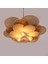 Mylamp Yeni Papatya Doğal Hazeran ve Kumaş Avize 90 cm 3