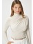Kadın Moon Büzgülü Açık Bej Sandy Bluz 4