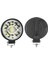 Off Road 33 LED 99 Watt Yuvarlak Traktör Tır Kamyon Tekne Sis Farı Projektör Çalışma Lambası 2