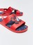 Lcw Steps Bordo Tek Bantlı Patch Detaylı Erkek Çocuk Sandalet 5
