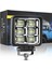 Off Road Geniş Açı 4 Inç 48 LED 144 Watt Iş Makinesi Kamyon Traktör Projektör Çalışma Sis Lambası 1