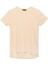 Kısa Kol Basic T-Shirt Bej 1