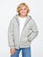 Erkek Çocuk Gri Vintagesoft Sherpa Fermuarlı Sweatshirt 1