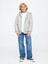 Erkek Çocuk Gri Vintagesoft Sherpa Fermuarlı Sweatshirt 4