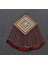 Yeni El Dokuma Elegant Duvar Süsü Aynalı Yörük Kilim Nazarlık 5994 4