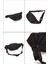 Siyah Unisex Suya Dayanıklı Çapraz Askılı Omuz Bel Çanta Günlük Yürüyüş Koşu Outdoor Çanta 5