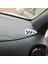 Hyundai Kona Ön Menfez Kaplama / Sılver (2 Parça) 4