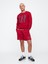 Erkek Kırmızı Gap Logo Fleece Sweatshirt 3