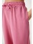 Geniş Paça Keten Pantolon LDP0071 Pembe 3