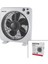10 Inç Kutu Fan Vantilatör 3 Kademe Hız 6 Plastik Kanat 38W 60DK.ZAMAN Ayarlı MTR-F610 1