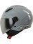 Sw 765 Güneş Vizörlü Yarım Motosiklet Kaskı Nardo Gri 1