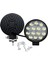 Off Road 14 LED 42 Watt Yuvarlak Traktör Tır Kamyon Tekne Sis Farı Projektör Çalışma Lambası 1