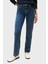 Pamuklu Straight Fit Normal Bel Düz Paça Jeans Bayan Kot Pantolon WW0WW45672 1bk 1