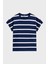 % 100 Pamuk Regular Fit Bisiklet Yaka Çizgili T Shirt Bayan T Shirt WW0WW45628 0bb 5