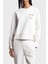 Pamuklu Regular Fit Bisiklet Yaka Düğme Detaylı Sweat Bayan Sweat EW001361 AF10002 U0006 1