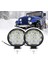 2 Adet Off Road 14 LED 42 Watt Yuvarlak Traktör Tır Kamyon Tekne Sis Farı Projektör Çalışma Lambası 1