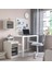 Trofast Duvar Rafı 34 x 21 x 30 cm Beyaz Gri Düzenleyici Çocuk Rafı 5