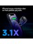 20W USB-C Mini Hızlı Şarj Aleti/Şarj Isısını Düşürür GaN Destekli Akım Korumalı Güç Adaptörü iPhone & Android & iPad Type-C Black - ACH02070 3