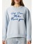 Kadın Dress Nakışlı Mavi Sweatshirt 8
