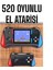 Gamepad Joystick 500 Oyunlu Retro Oyun Konsolu Tv Bağlantı Özellikli 2 Kişilik Destekli 1