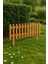 Dekoratif Ahşap Çit 120 cm 4 Adet Set (Ladin Çürümeye Karşı Enzim Boyalı) 3