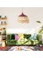 Mylamp Rafya ve Mendong Berry Aydınlatma 50X40 cm 1