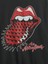 Kadın Siyah Organik Pamuk Grafik T-Shirt 3