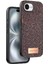Onegif Apple iPhone 16E Bright Simli Kapak - Derin Mor 1