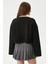 Kadın Vegas Siyah Şardonlu Crop Sweatshirt 7