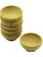 6 Adet Mini Ahşap Bambu Lokumluk - Çerezlik Kase Derinlik: 1.5cm - Çap: 6.2cm (5047) 1