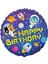 Happy Birthday Uzay Folyo Balon 18 Inç 46 cm 1