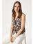 Kadın Style Leopar Astarlı Dokuma Yelek 8