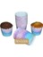 Gökkuşağı Temalı Cupcake Muffin Kalıbı 1