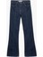 Pamuklu Yüksek Bel Dar Kalıp Ispanyol Paça Jean Pantolon - Flare Jeans 1