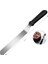 Paslanmaz Eğik Pasta Spatula Bıçağı Orta Boy 1
