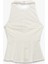 Halter Yaka Kolsuz Krep Peplum Bluz 2
