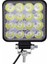 16 LED Off Road Iş Makinesi Kamyon Traktör Projektör Çalışma ve Sis Lambası 48 Watt 12V 1