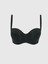 Lcw Dream Siyah Balenli Dolgusuz Düz Straplez Sütyen 1