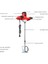 Elektrikli 6 Kademe Mikser Makinesi Harç Boya Alçı Hamur Karıştırıcı Çok Amaçlı Alet 5