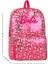 Barbie Parlak Kumaş Lisanslı Okul Sırt Çantası Pembe Desenli 2