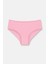 3'lü Paket Yüksek Bel Slip Külot - Ekru - Vizon - Pembe L 4