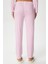 Kadın Secret Extra Soft Pembe Beyaz Çizgili Pijama Takım 8