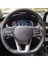 Hyundai Santa Fe 2019-2020 Araca Özgü Dikmeli Direksiyon Kılıfı Siyah 1