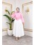 Kuşak Bağlamalı GÖMLEK-3040 Pembe 2