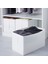 Skubb Kutu Seti 31 x 55 x 33 cm Beyaz Kumaş Fermuarlı Gardırop ve Raf Düzenleyici 5