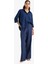 Wide Leg Çift Cepli Beli Lastikli Standart Boy Keten Karışımlı Pantolon E1981AX25SM 3