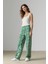 Regular Fit Geniş Bol Paça Desenli Palazzo Pantolon D4631AX25SP 2