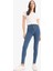 Jegging Yüksek Bel Bilek Boy Dar Paça Basic Düz Jean Pantolon B7498AX25SP 2